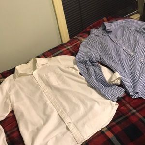 Two button down shirts